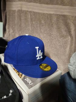 Dodgers hat size 7 5/8