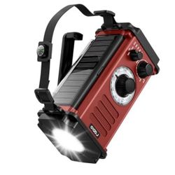 Emergency Solar Powered Wind Up Radio