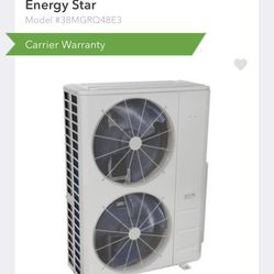 Carrier Performance Series 48,000 BTU Mini Split 230V 5-Zone Outdoor Air Conditioner Unit - Energy Star - 38MGRQ48E3