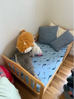 Toddler Bed & Mattress