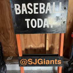 San Jose Giants Sign