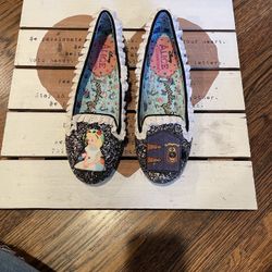 RARE -  Irregular Choice How Curious flats Disney Alice in Wonderland