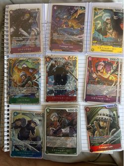 Trafalgar Law One Piece Cards