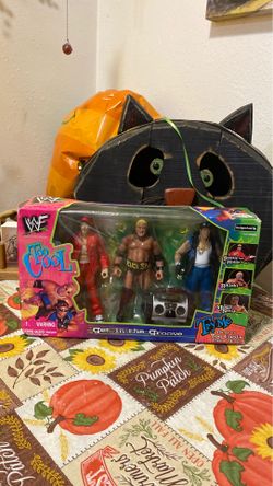 WWF Jakks action figures Too Cool: Rikishi, Scottie too Hottie, & Grand Master Sexay