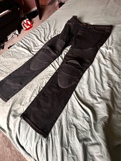Men’s padded motorcycle jeans size large 34/36