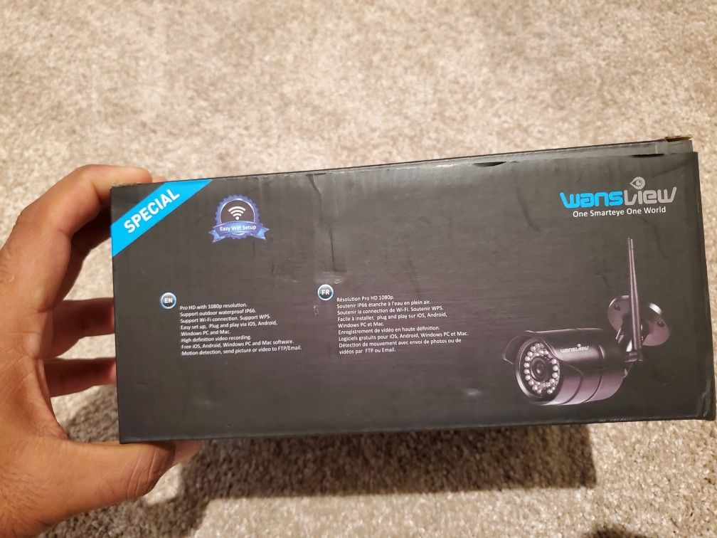 WansView 1080p Outdoor Wi-Fi Camera