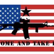 Come And Take It USA Flag