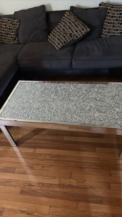 SMALL GLASS TABLE