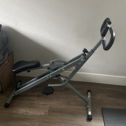 exercise machine “row-n-ride” from sunny health and fitness