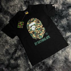 Green Camo Bape tee shirt