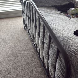 MUST BE GONE BY TODAY! $60 queen bed frame