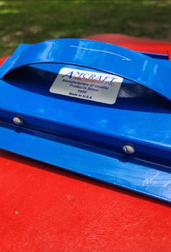 Amcraft HVAC Duct Board Cutters/Kerfing Tool Red Blue