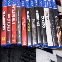 PS4 Lot For Sale 