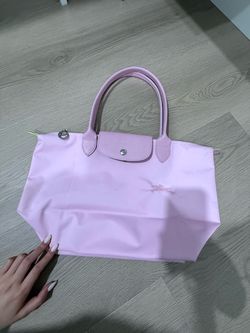 Longchamp pink tote bag