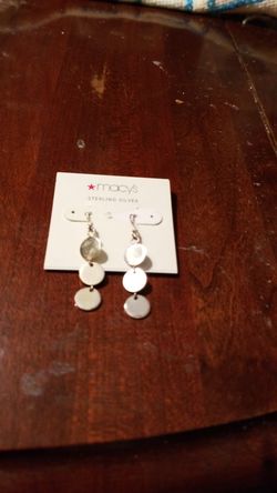 Sterling silver earrings