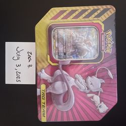 Mew & Mewtwo Tag Team Tin 