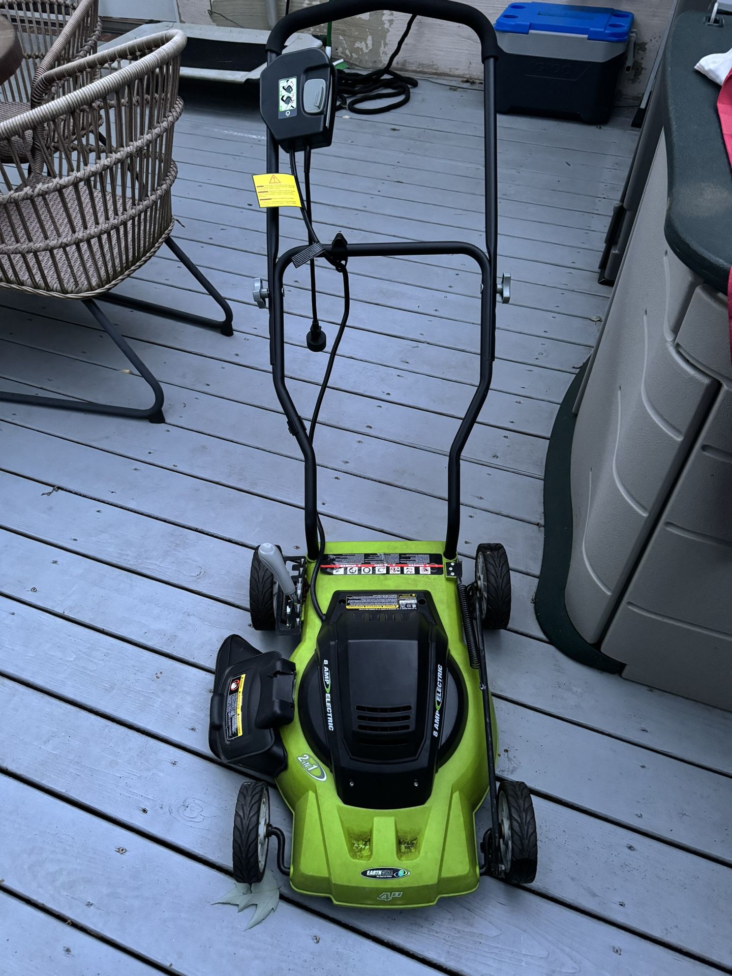 Corded Electric Lawnmower 