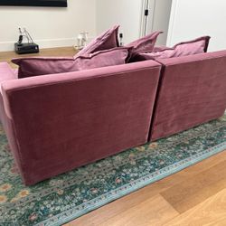 Anthropology Two piece Couch