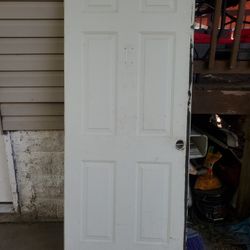 Steel Door Entry 32x79