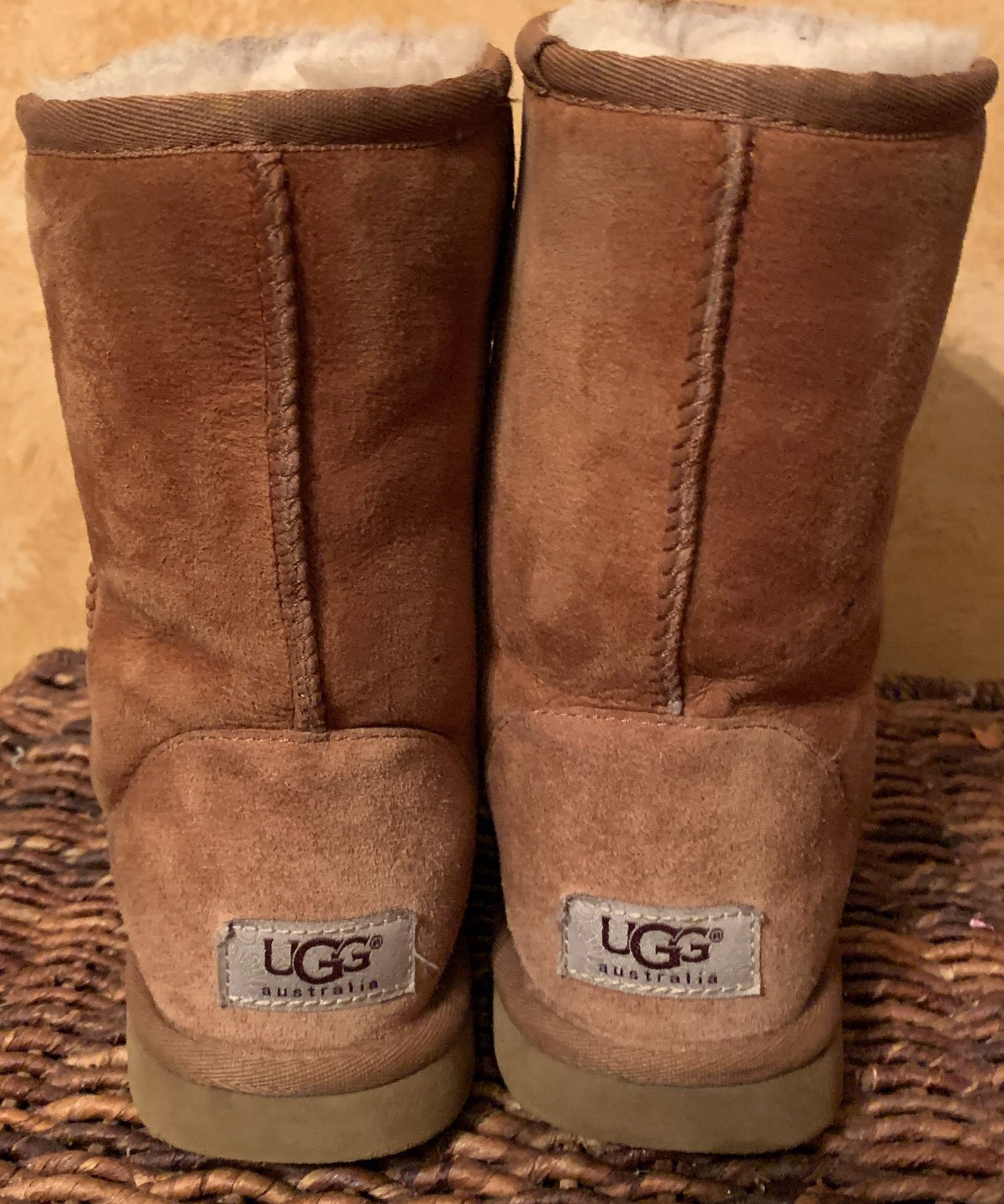 Tan Suede UGG Boots - Size 6