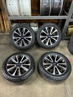 Subaru Forester XT OEM Enkei 18” Wheels 5x100 – Falken WildPeak A/T Tires