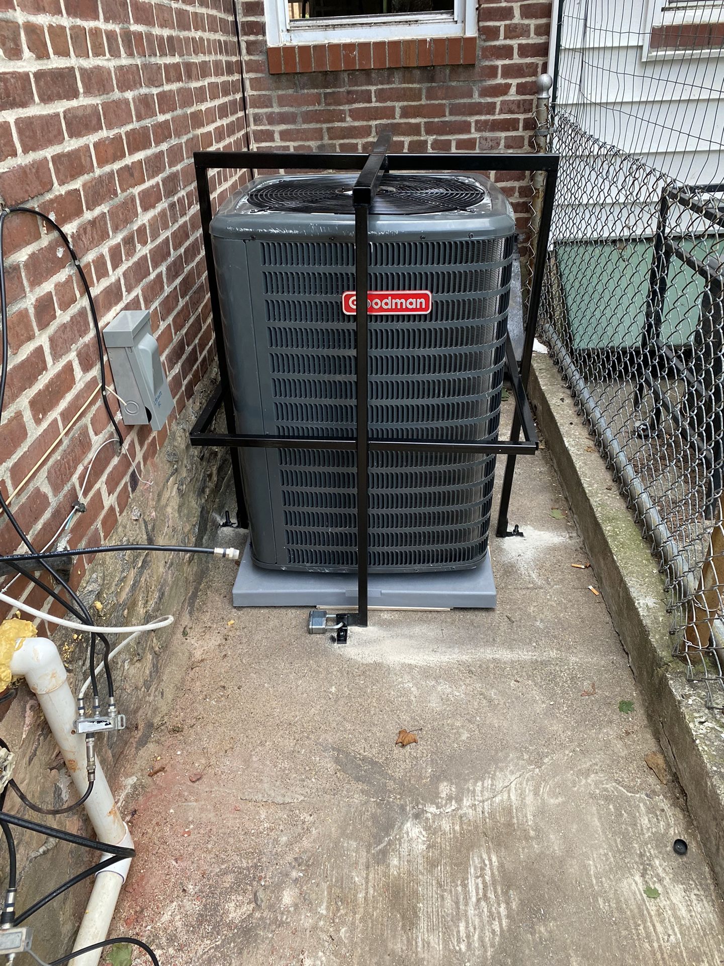 Easy To Remove Ac Cage