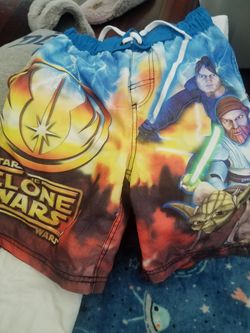 Star Wars Boy Beach Shorts