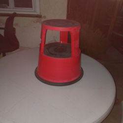 Iron Bridge Tools Air Stool,Red