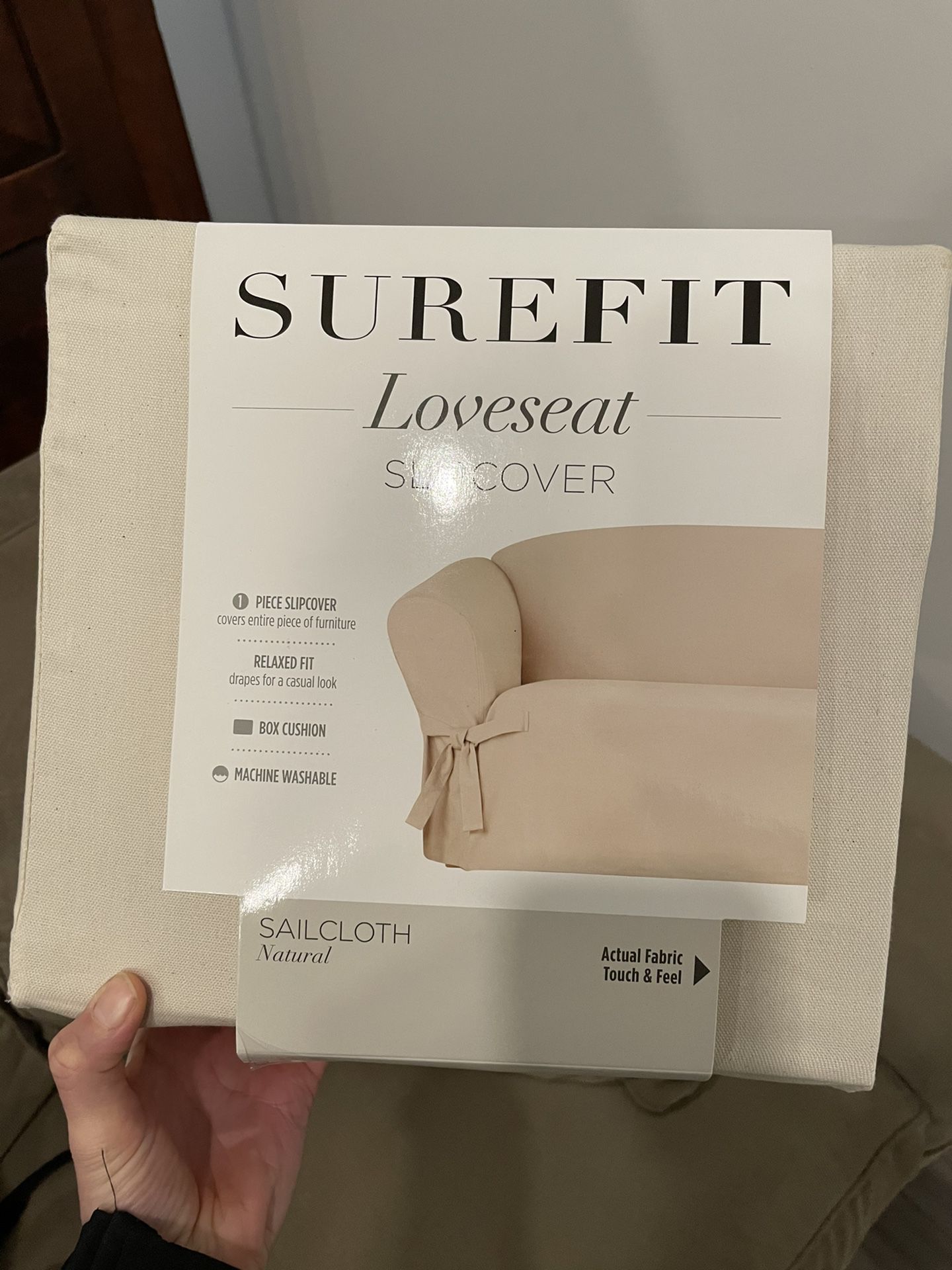 Surefit Loveseat Couch Slipcover