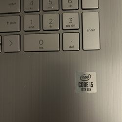 Hp Laptop Intel Core 15 10th Generation.