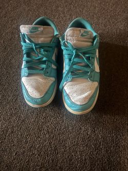 Nike Dunk Low Teal White Sneakers