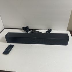 Bose Solo Series II Soundbar – Dolby, Bluetooth, LED, Compact TV Speaker (Black)