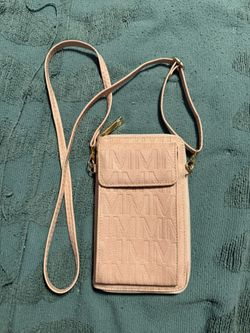 Michael Kors Pink Phone Wallet Crossbody Purse