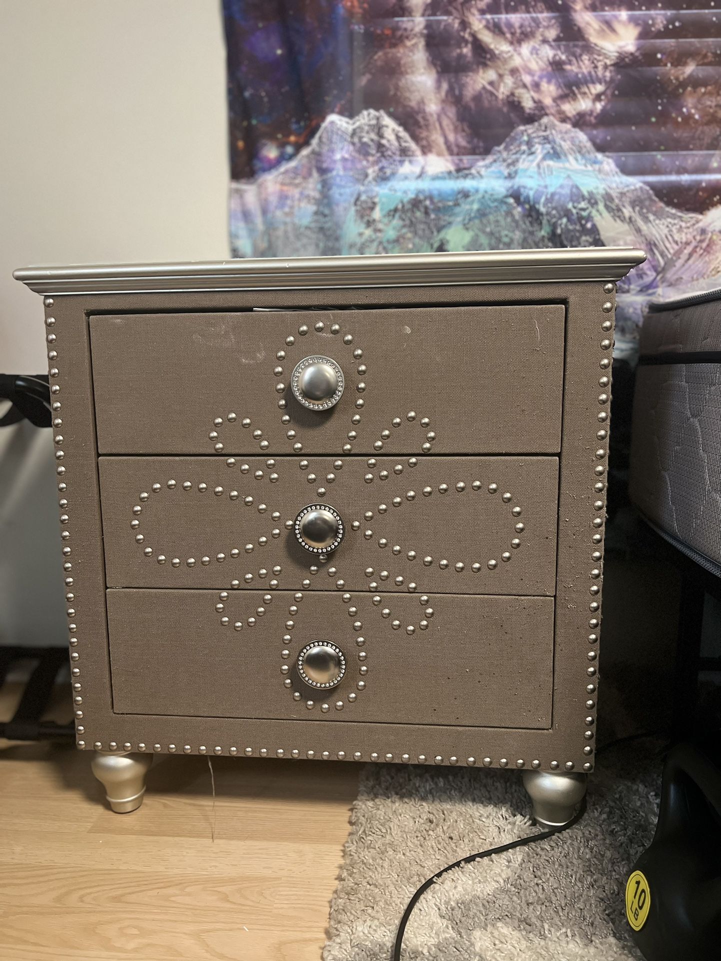 Bedroom Night Stand With Drawers