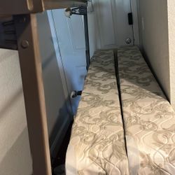 Box Springs and Metal Frame 