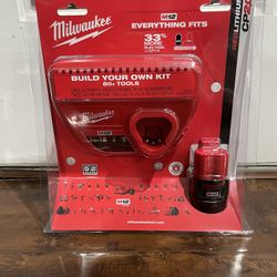 NEW MILWAUKEE 48-59-2420 CHARGER & BATTERY COMBO M12 12V CORDLESS
