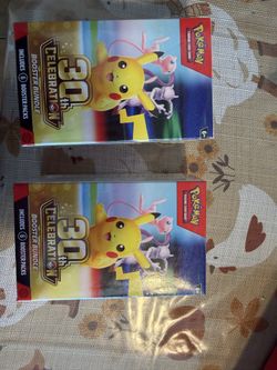 Pokemon 30th celebration booster bundle
