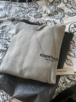 Essentials hoodie size M dark oatmeal