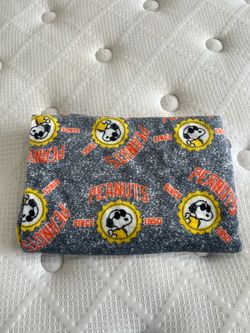 Snoopy throw blanket 57” long by 37”