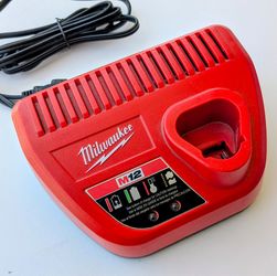 Milwaukee M12 / 12 Volt Lithium Ion Battery Charger - Genuine Milwaukee # 48-59-2401 •  battery charger, Milwaukee battery charger, cordless battery c