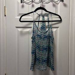 Delia’s Blue Patterned Blouse