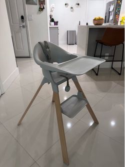 Stokke Clikk High Chair-Cloud Gray