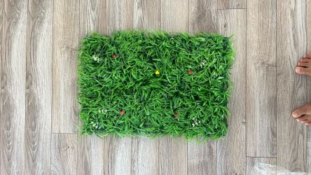 (17) Faux Greenery Grass Panels (Backdrops and for Walls) $40 for all!