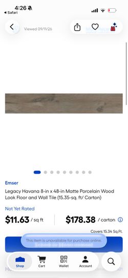 Luxury Vinyl Tile Plank Flooring Lot