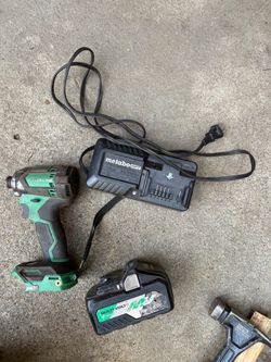 Metabo Drill 2 Batteries + charger