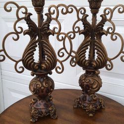 Iron Candleholders