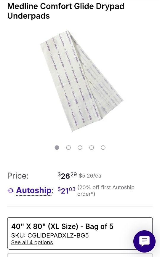Comfortglide Drypads
