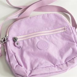 Kipling Keefe Crossbody Bag in Lilac (8.25"x7.75"x5")