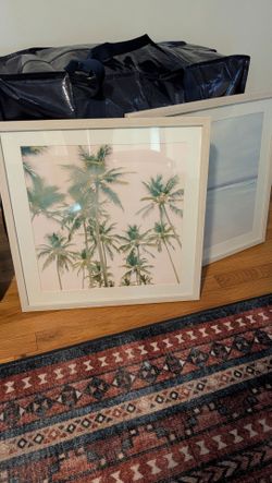 Framed wall art