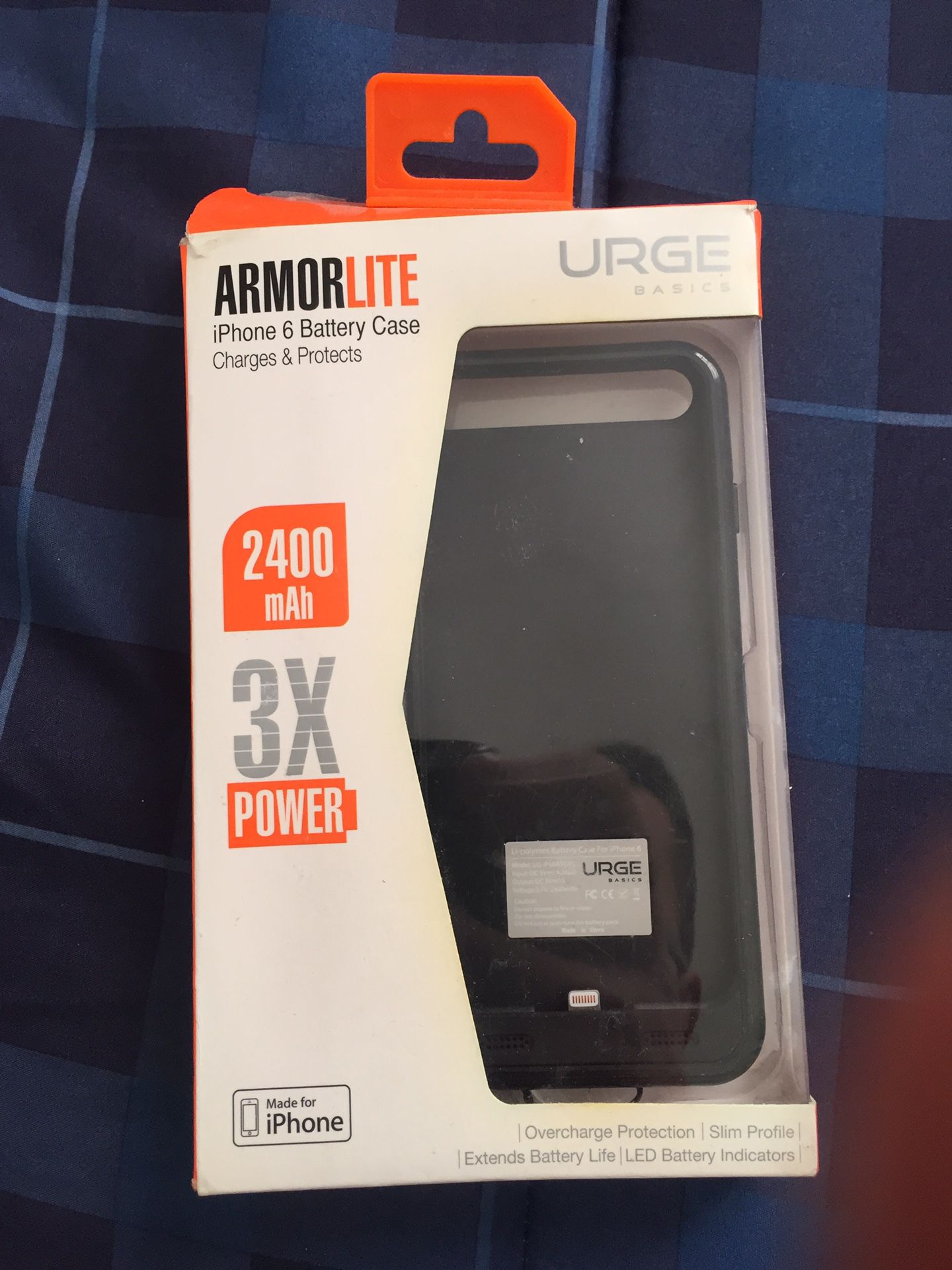 Armor Lite iphone 6 Battery Case